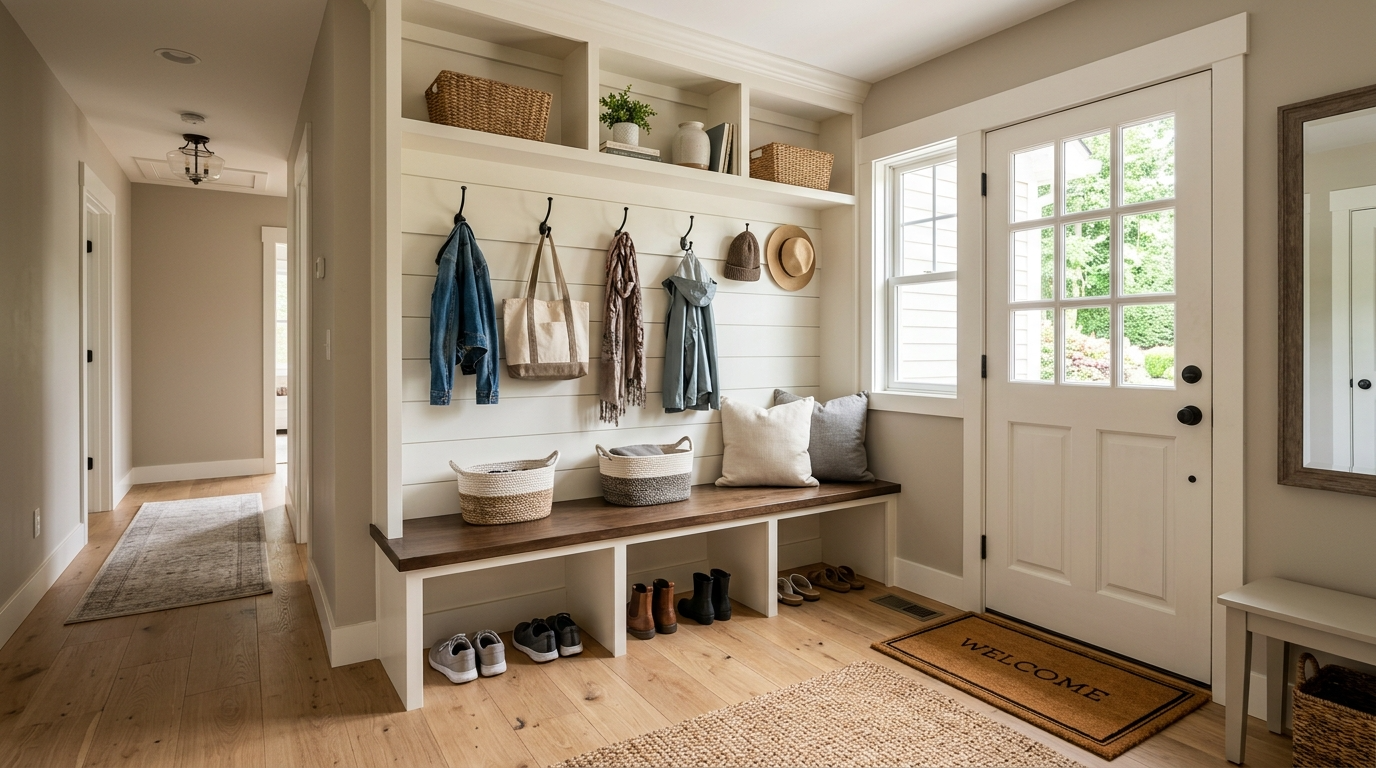 13 Welcoming Mudroom Entryway Ideas for a Tidy First Impression